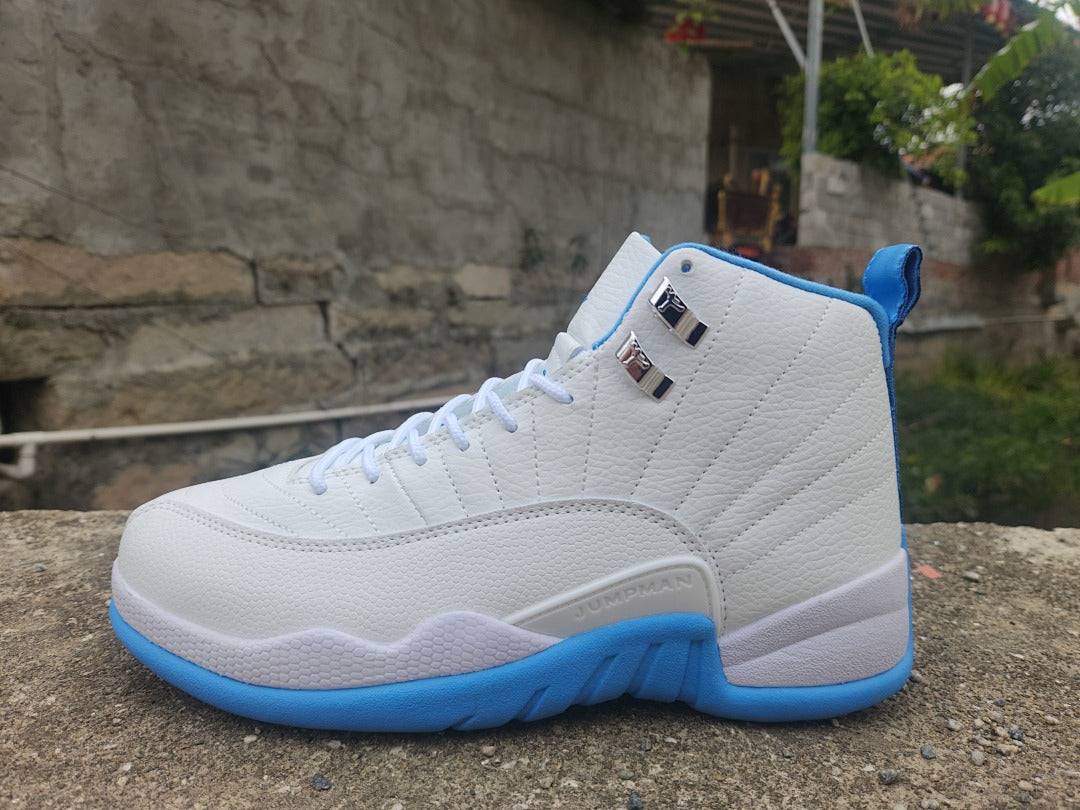 High Top Sneakers, White Colorway, Lace Up Design, Casual Gift for Sneaker Fans