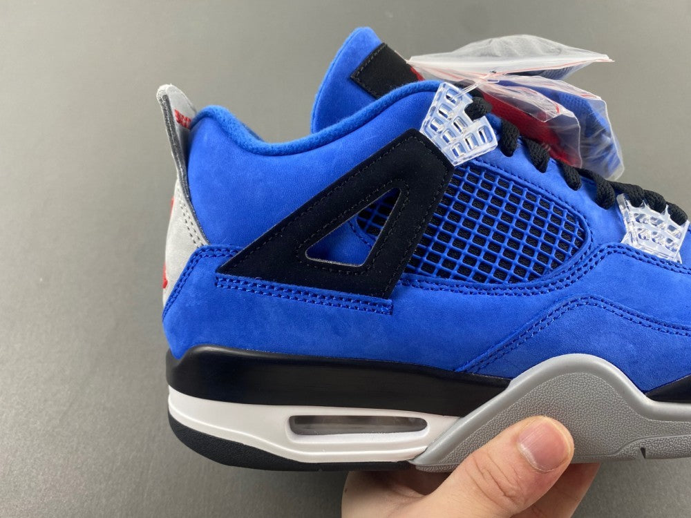 Low Top Sneakers, Blue Colorway, Lace Up Design, Casual Gift for Sneaker Fans