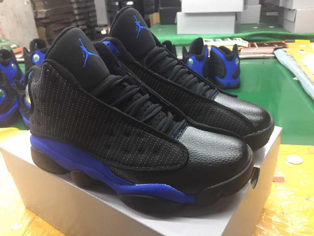 Sneakers, Blue Black Colorway, Lace Up Design, Casual Gift for Sneaker Fans