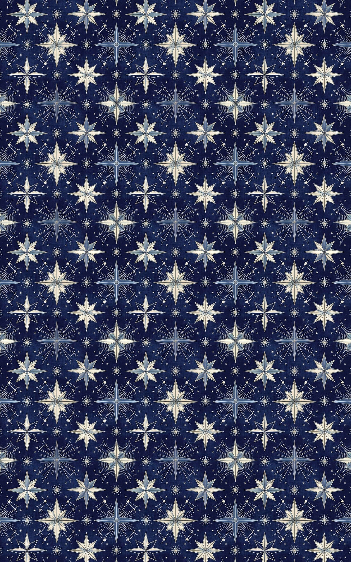 Celestial Night Sky Gift Wrap, Midnight Star Wrapping Paper, Christmas Star Gift Wrapping Paper, Dark Galaxy Holiday Present 