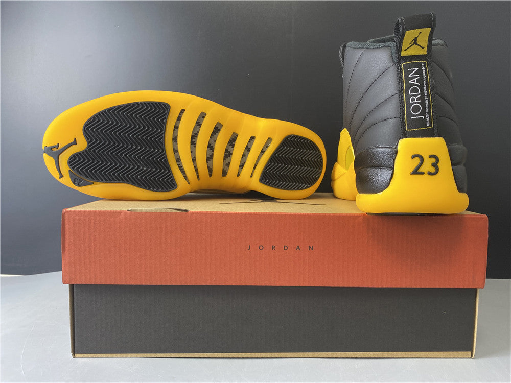 Sneakers, Black Yellow Gold Colorway, Lace Up Design, Casual Gift for Sneaker Fans
