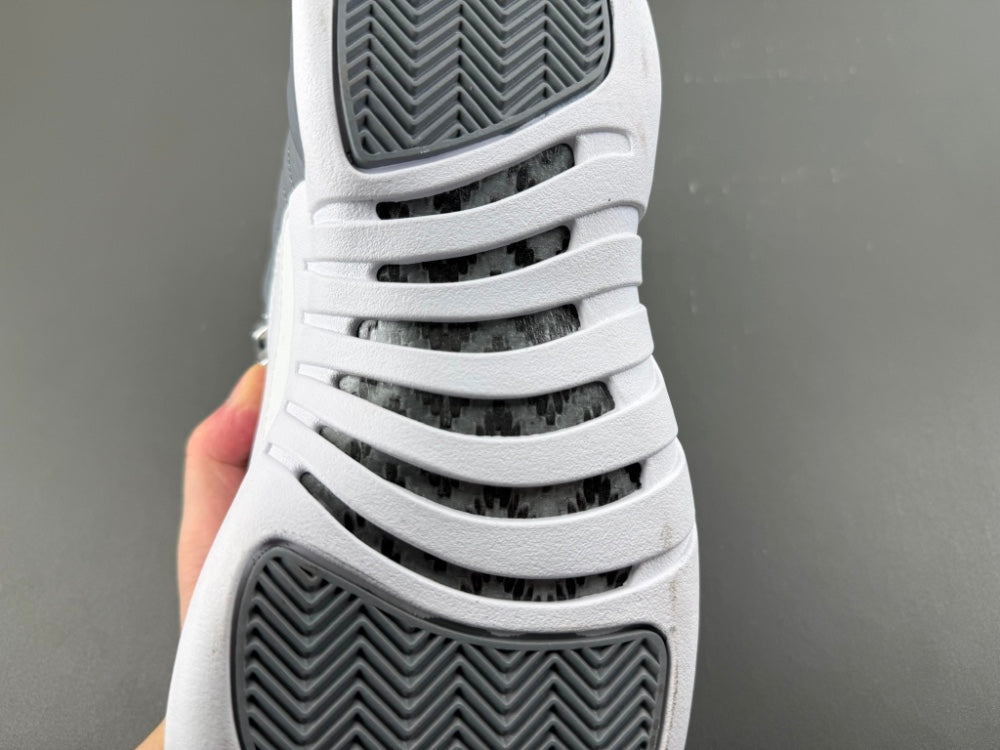 High Top Sneakers, White Gray Colorway, Lace Up Design, Casual Gift for Sneaker Fans