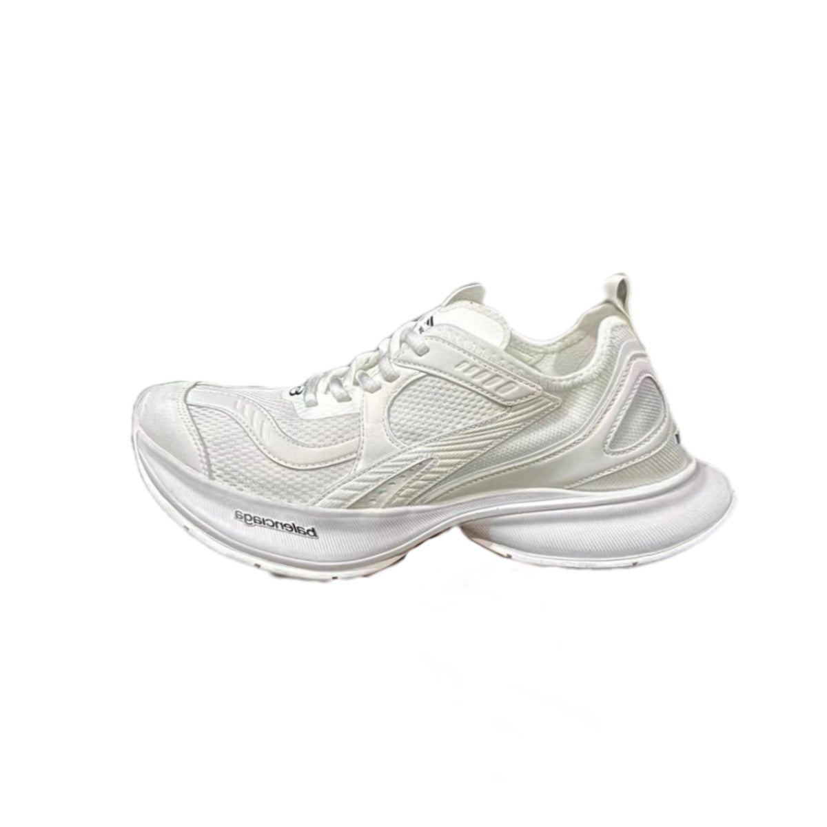 Low Top Sneakers, White Pink Colorway, Lace Up Design, Casual Gift for Sneaker Fans