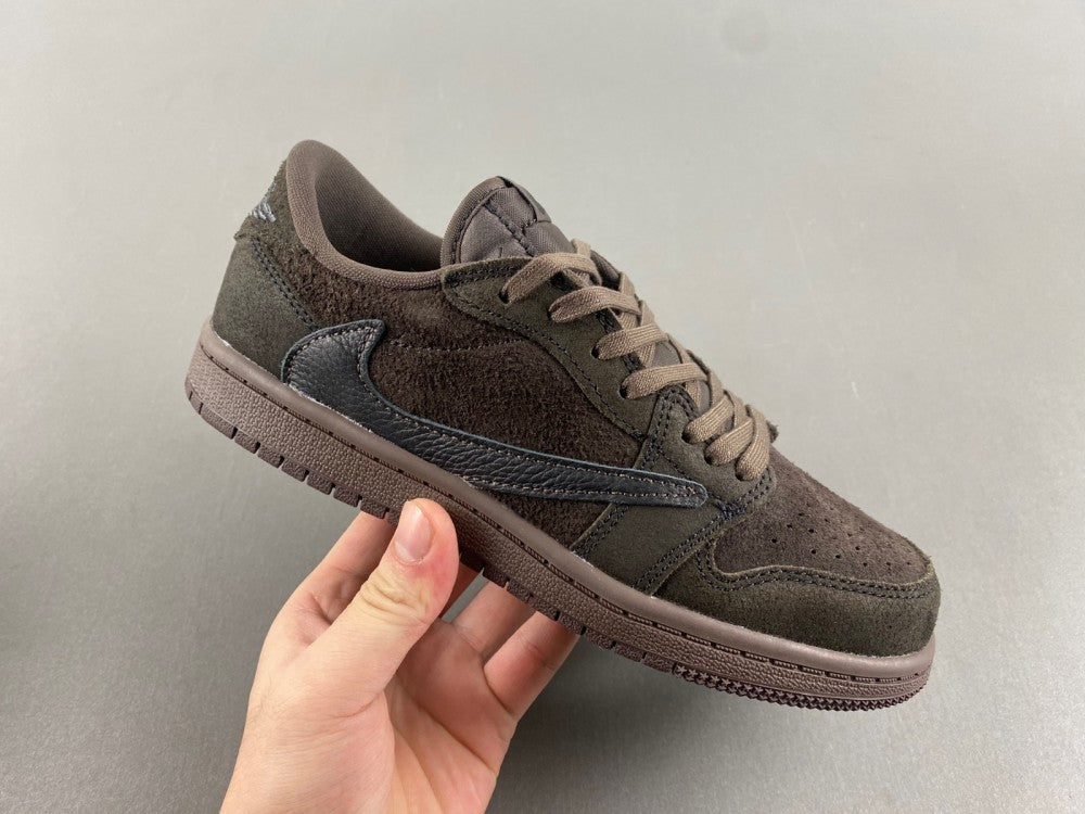 Low Top Sneakers, Black Brown Colorway, Lace Up Design, Casual Gift for Sneaker Fans