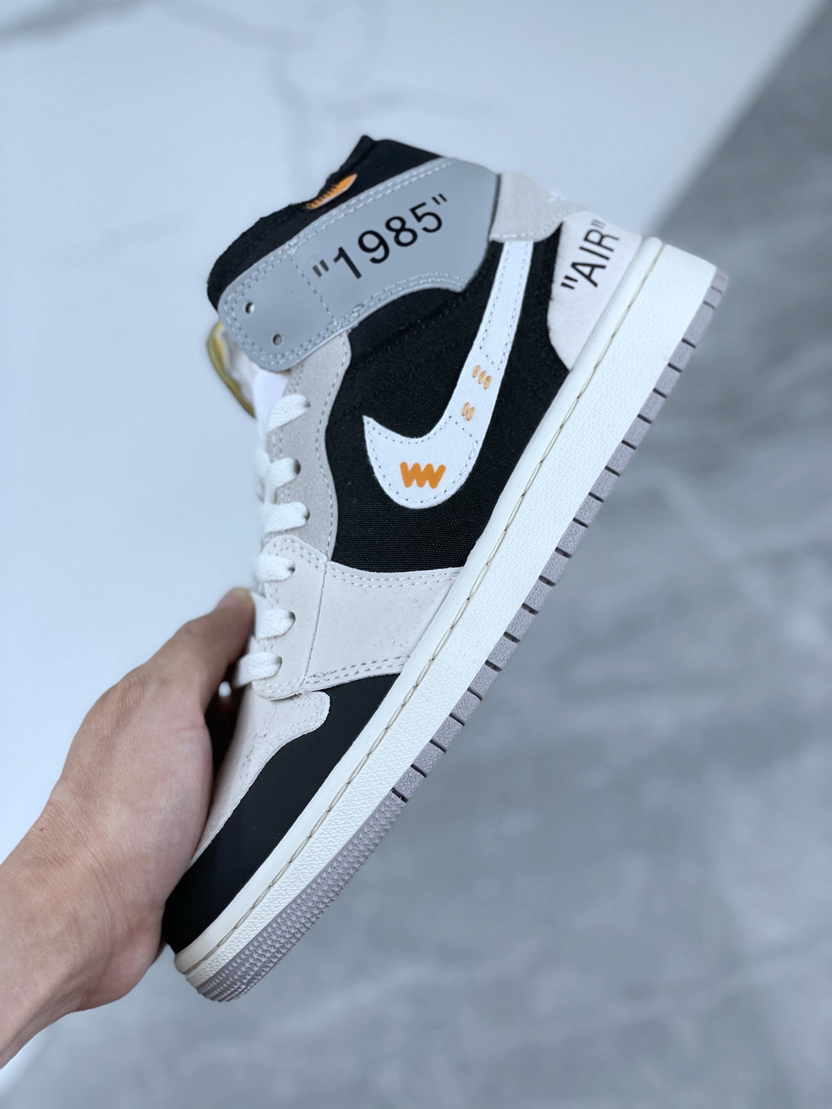 Mid Top Sneakers, White Colorway, Lace Up Design, Casual Gift for Sneaker Fans
