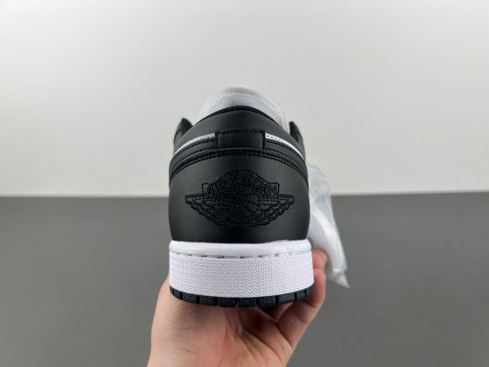 Low Top Sneakers, White Black Colorway, Lace Up Design, Casual Gift for Sneaker Fans