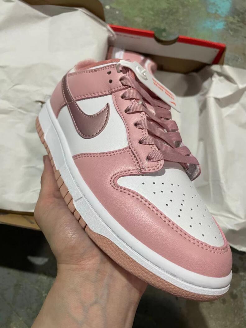 Low Top Sneakers, Pink Colorway, Lace Up Design, Casual Gift for Sneaker Fans
