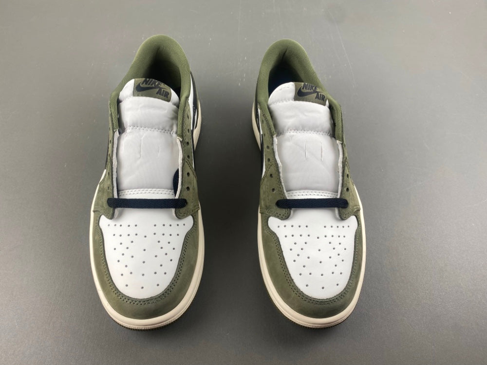 Retro Low Top Sneakers, Olive Green Colorway, Reverse Hook Design, Lace Up Design, Casual Gift for Sneaker Fans