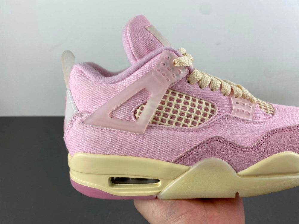 Retro Low Top Sneakers, Pink Colorway, Lace Up Design, Casual Gift for Sneaker Fans