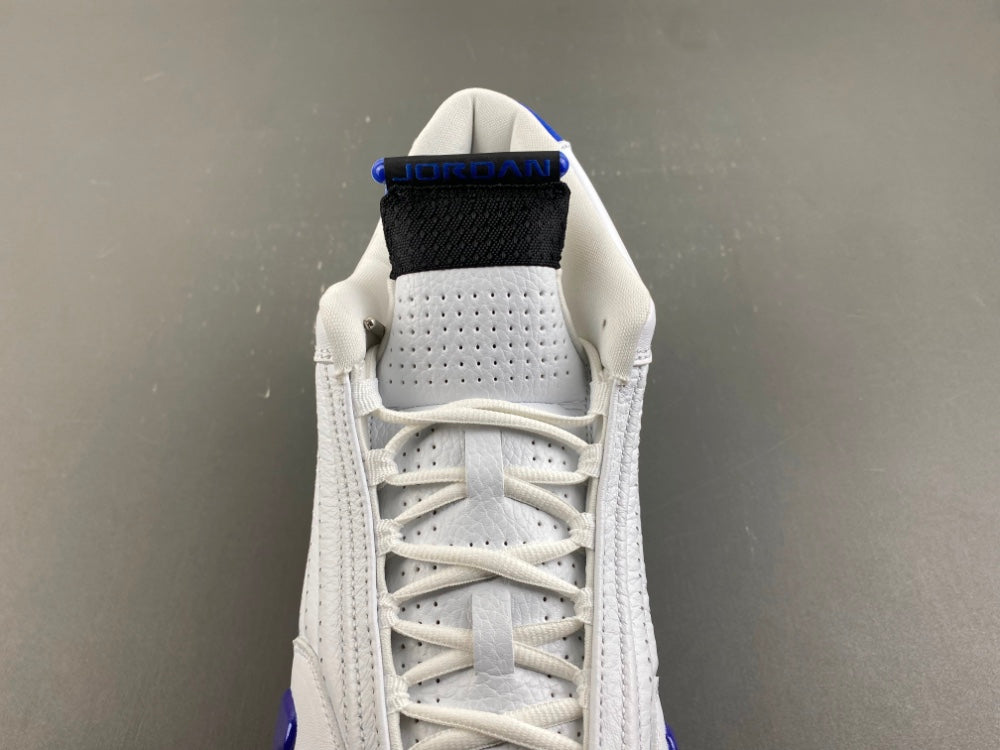 Retro Low Top Sneakers, Blue White Colorway, Lace Up Design, Casual Gift for Sneaker Fans