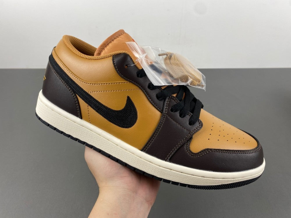 Low Top Sneakers, Black Brown Colorway, Lace Up Design, Casual Gift for Sneaker Fans
