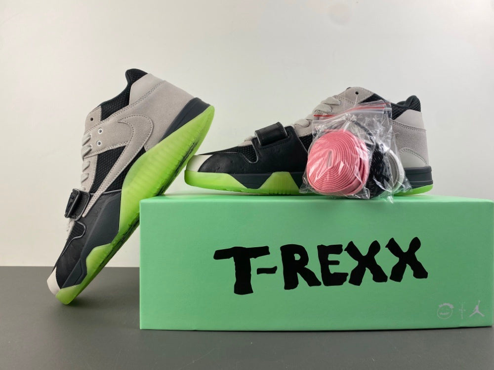 Low Top Sneakers, Neon Green Black Gray Colorway, Lace Up Design, Casual Gift for Sneaker Fans