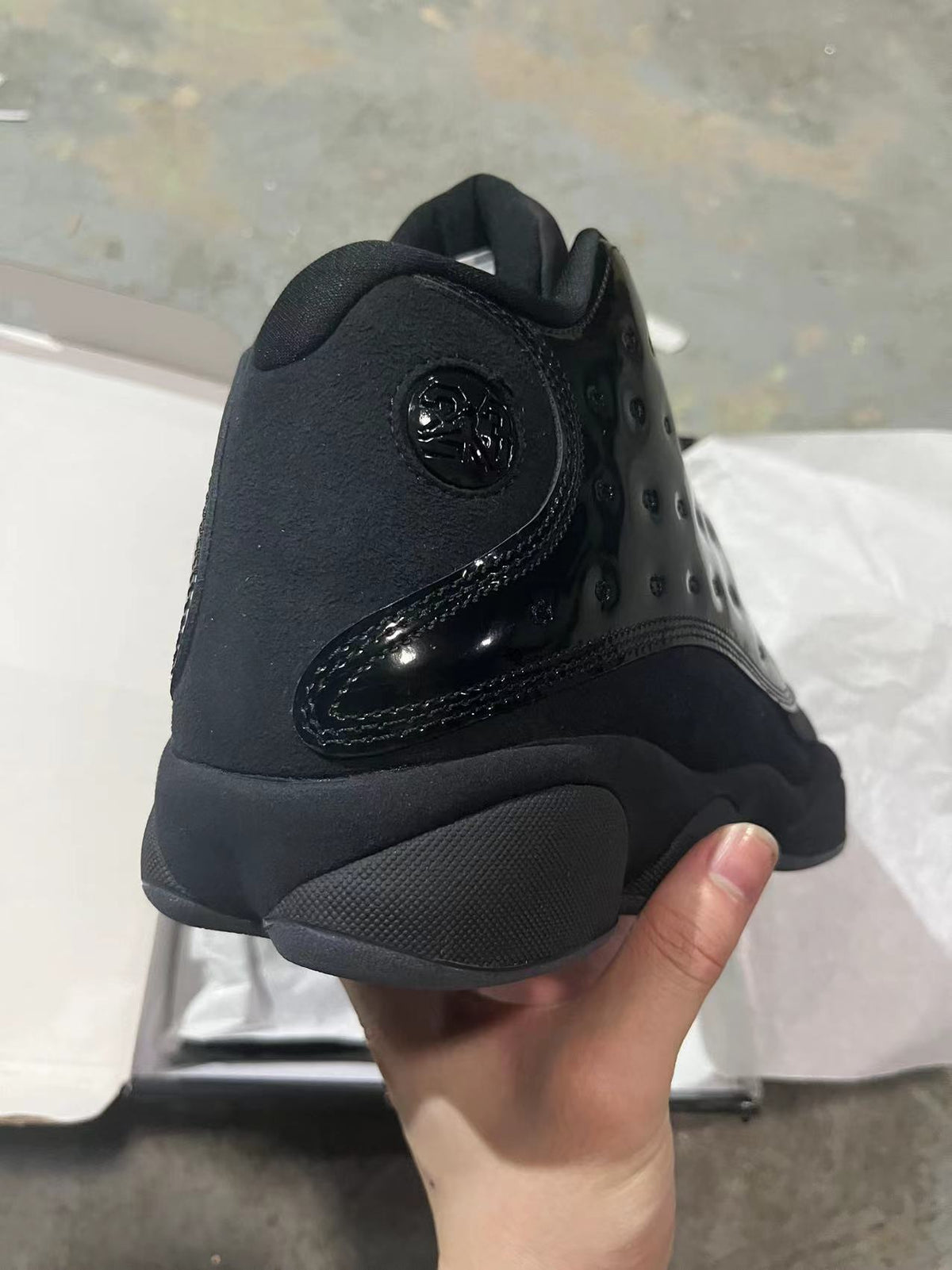 Sneakers, Black Colorway, Patent Leather Footwear, Lace Up Design, Casual Gift for Sneaker Fans