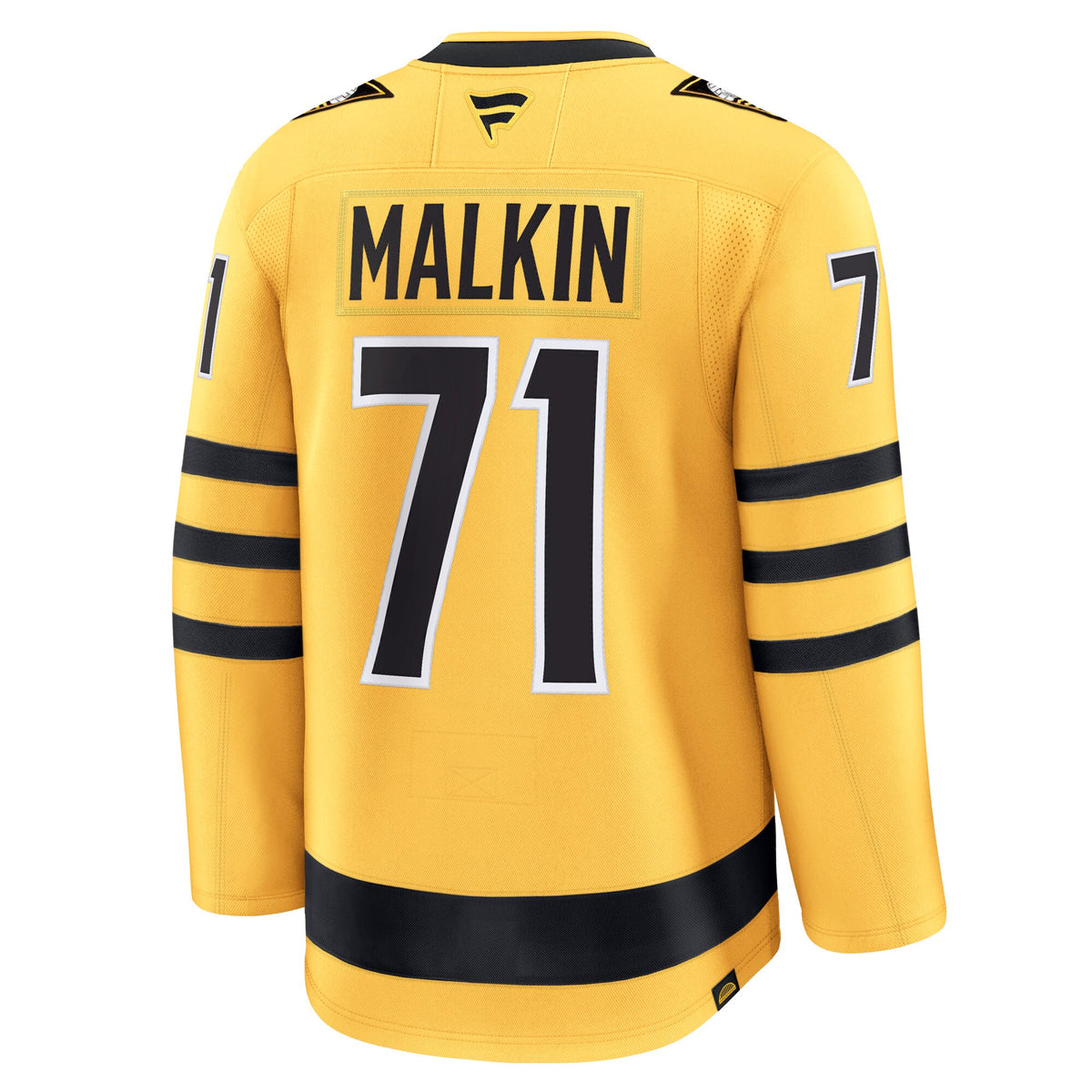 Pittsburgh Penguins Evgeni Malkin Fanatics Gold Alternate Premium Player Jersey