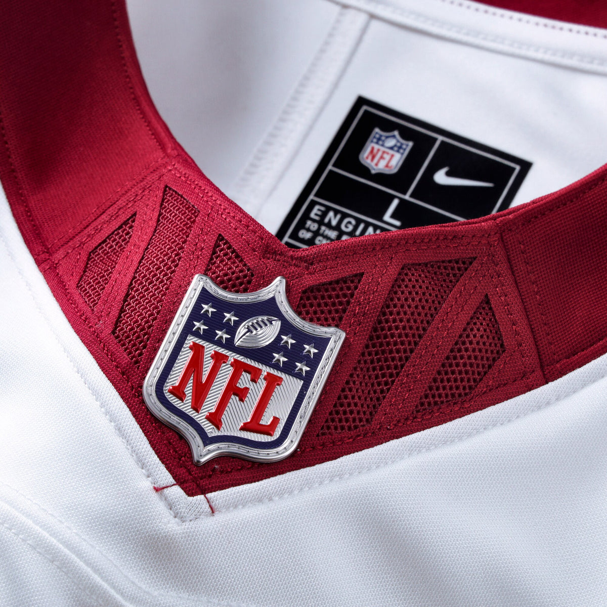 Washington Commanders Jayden Daniels White Vapor F.U.S.E. Limited Super Bowl Era Jersey