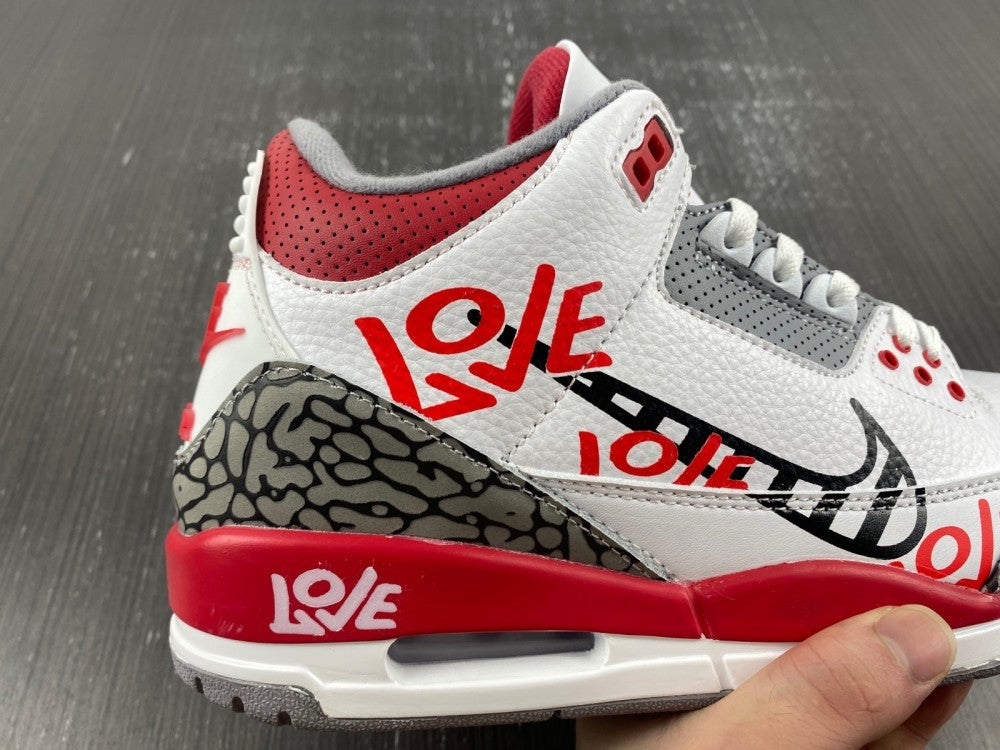 Sneakers, White Red Gray Colorway, Lace Up Design, Casual Gift for Sneaker Fans