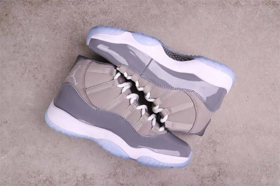 High Top Sneakers, Gray Colorway, Lace Up Design, Casual Gift for Sneaker Fans
