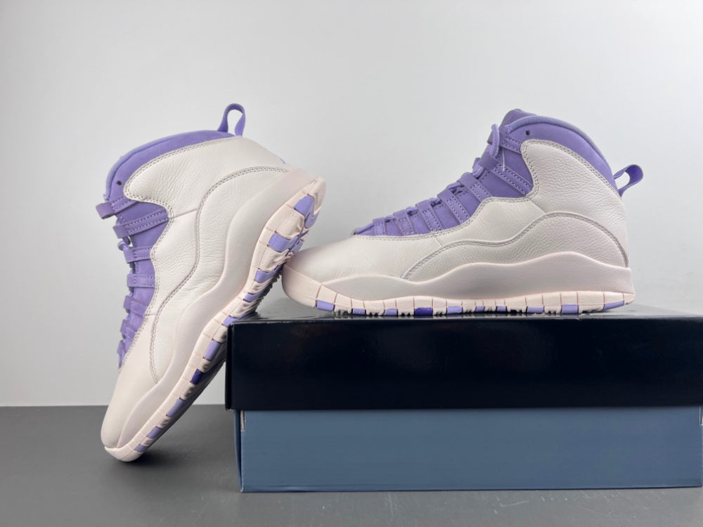 Low Top Sneakers, White Purple Colorway, Lace Up Design, Casual Gift for Sneaker Fans