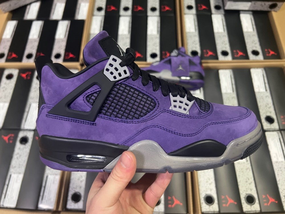 Sneakers, Black Purple Colorway, Lace Up Design, Casual Gift for Sneaker Fans