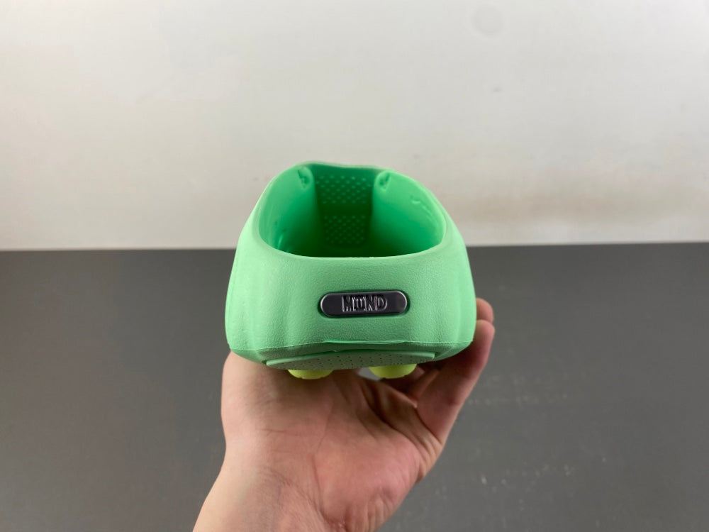 Slides, Green Colorway, Slip On Design, Casual Gift for Shoe Lovers