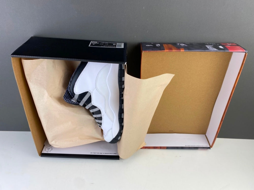 High Top Sneakers, White Black Gray Colorway, Leather Footwear, Lace Up Design, Casual Gift for Sneaker Fans
