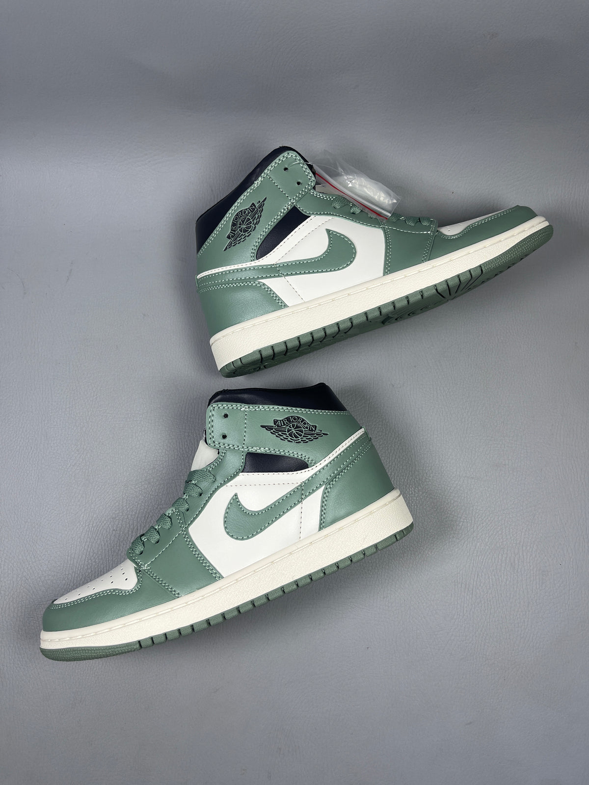 High Top Sneakers, Green Colorway, Lace Up Design, Casual Gift for Sneaker Fans