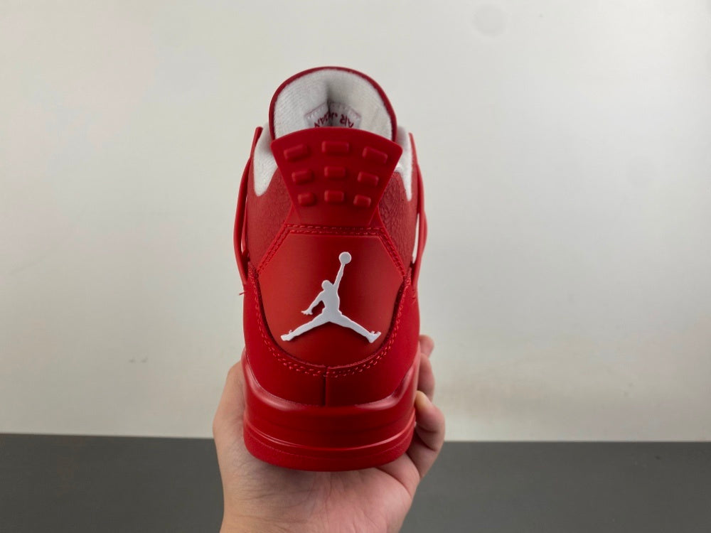 Mid Top Sneakers, Red Colorway, Cracked Pattern, Lace Up Design, Casual Gift for Sneaker Fans