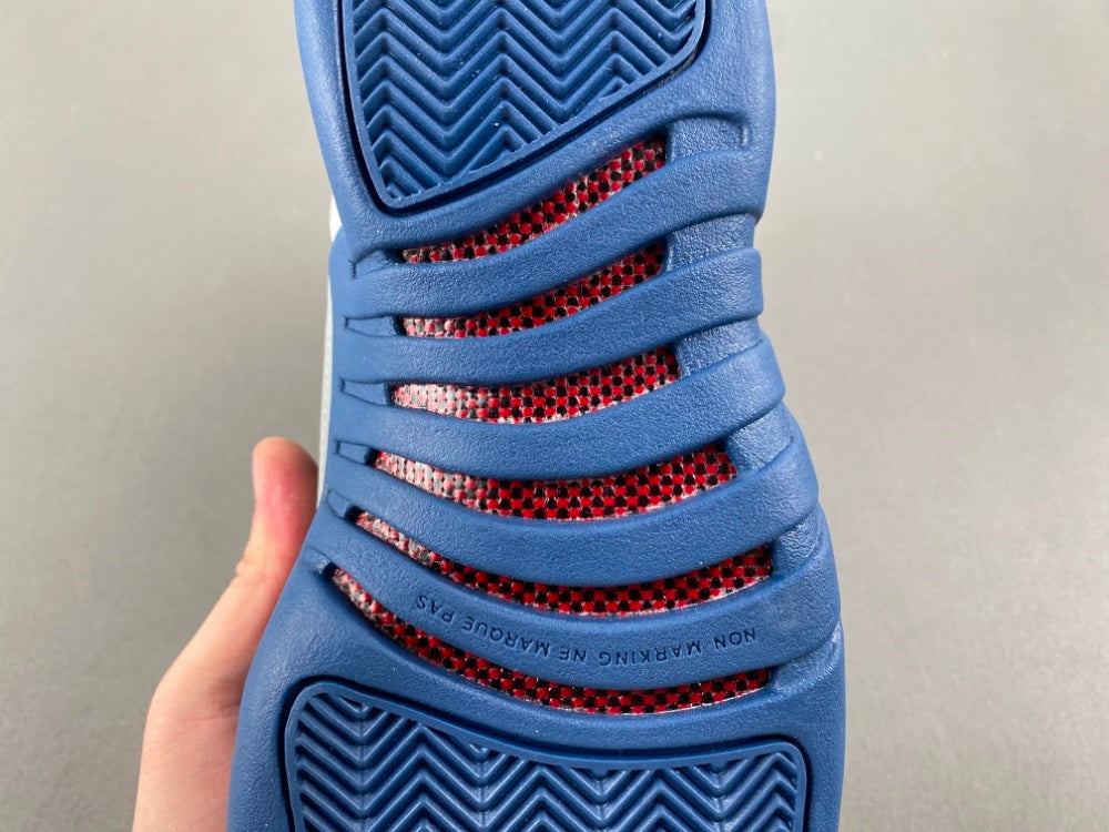 Low Top Sneakers, Blue Colorway, Lace Up Design, Casual Gift for Sneaker Fans