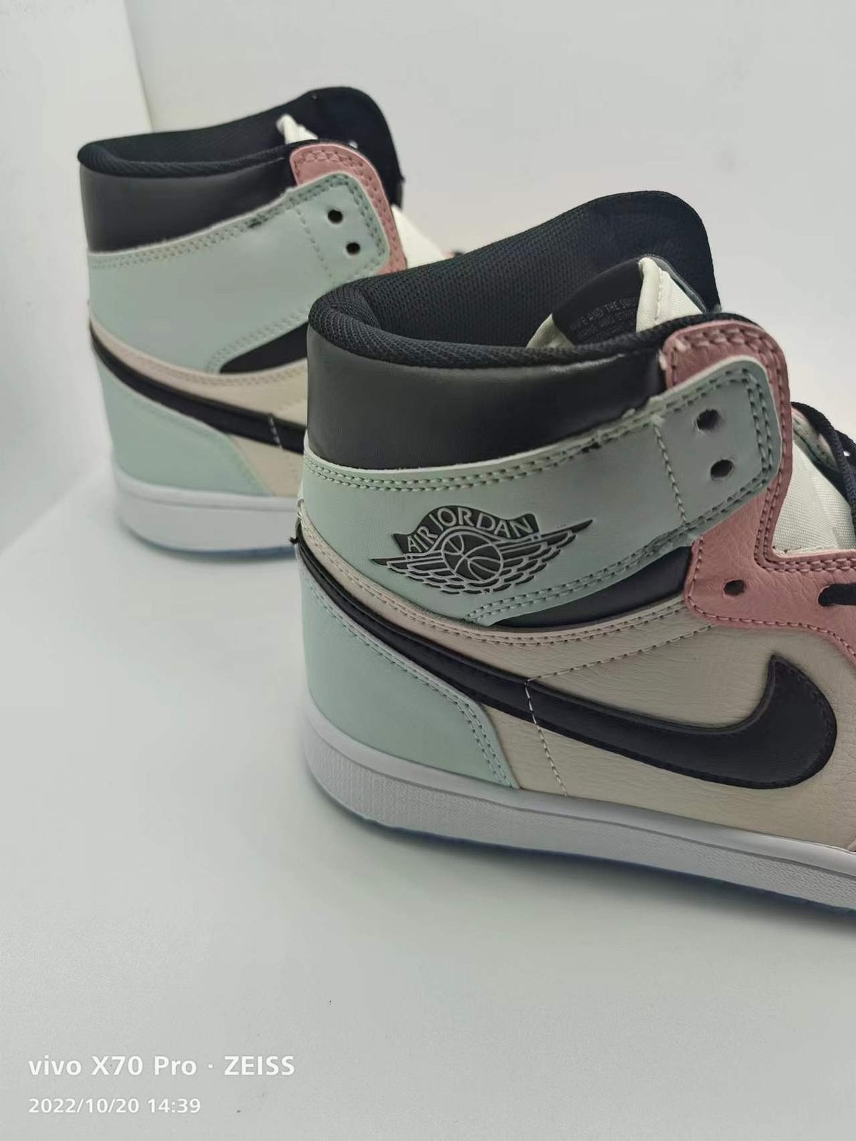 Sneakers, White Pink Colorway, Lace Up Design, Casual Gift for Sneaker Fans