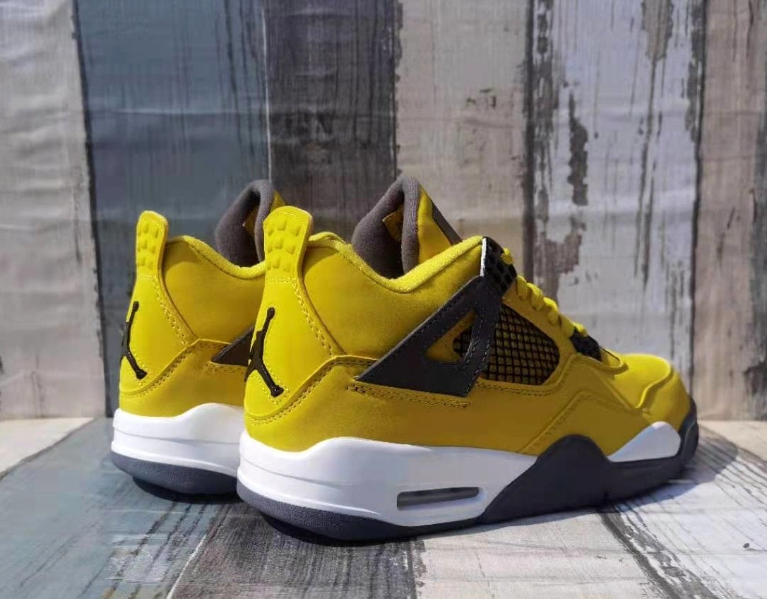 Sneakers, Yellow Colorway, Lace Up Design, Casual Gift for Sneaker Fans