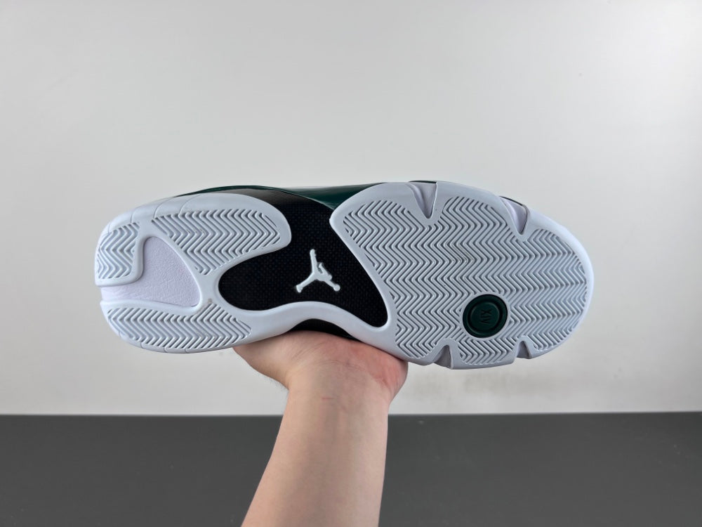 Retro Low Top Sneakers, White Green Colorway, Lace Up Design, Casual Gift for Sneaker Fans