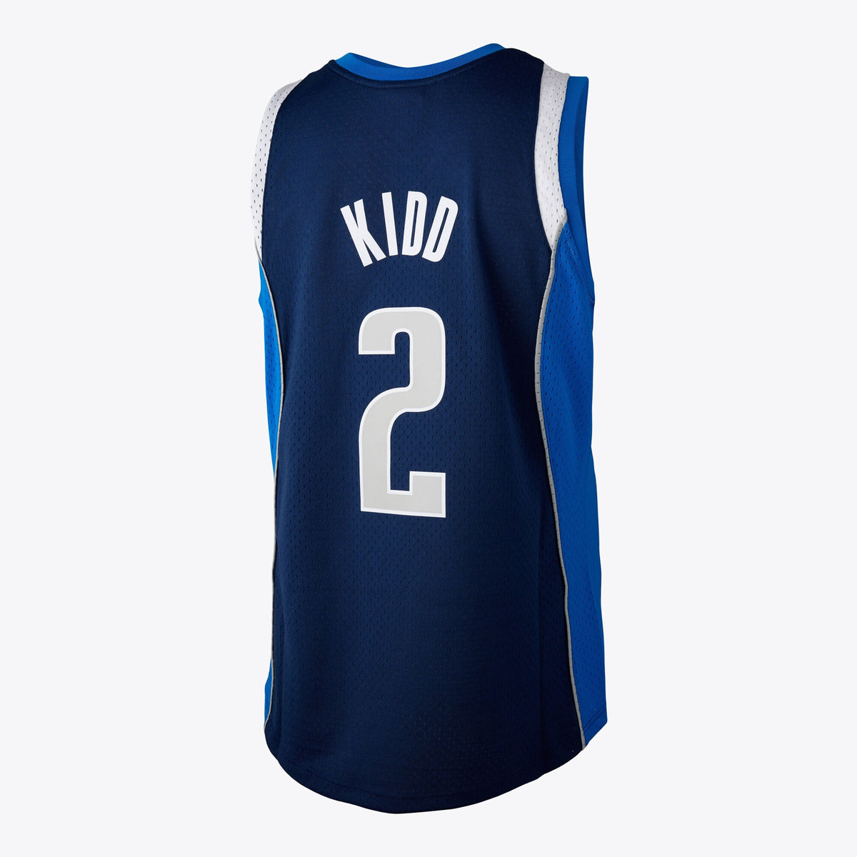 Dallas Mavericks Mitchell & Ness Jason Kidd 2011 Swingman Authentic Jersey - Ash Blue