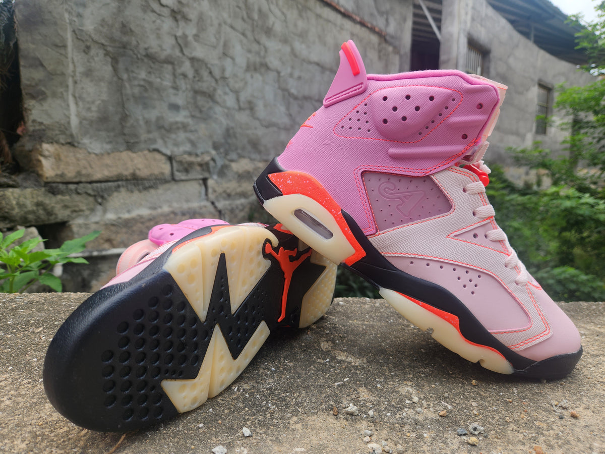 High Top Sneakers, Pink Colorway, Lace Up Design, Casual Gift for Sneaker Fans