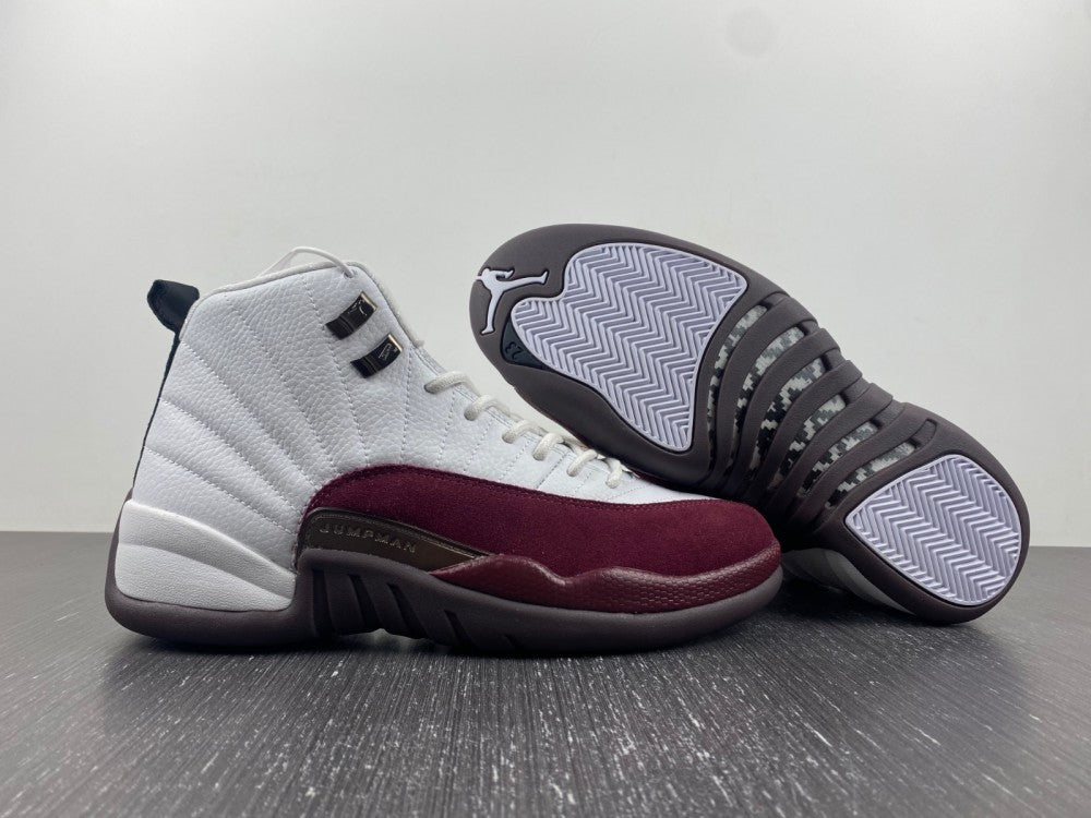 Sneakers, Burgundy White Colorway, Lace Up Design, Casual Gift for Sneaker Fans