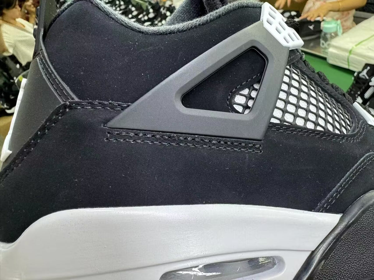 Mid Top Sneakers, White Black Colorway, Lace Up Design, Casual Gift for Sneaker Fans