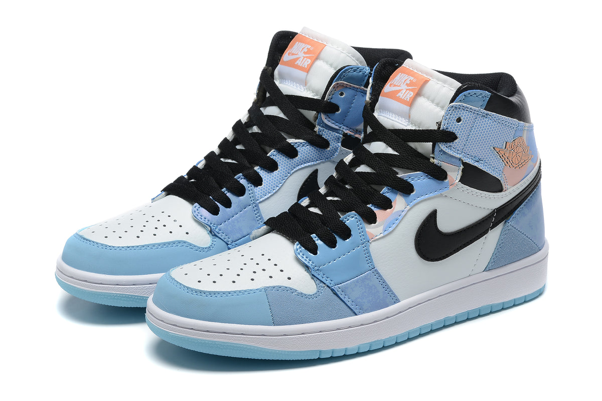 Sneakers, Blue Colorway, Lace Up Design, Casual Gift for Sneaker Fans