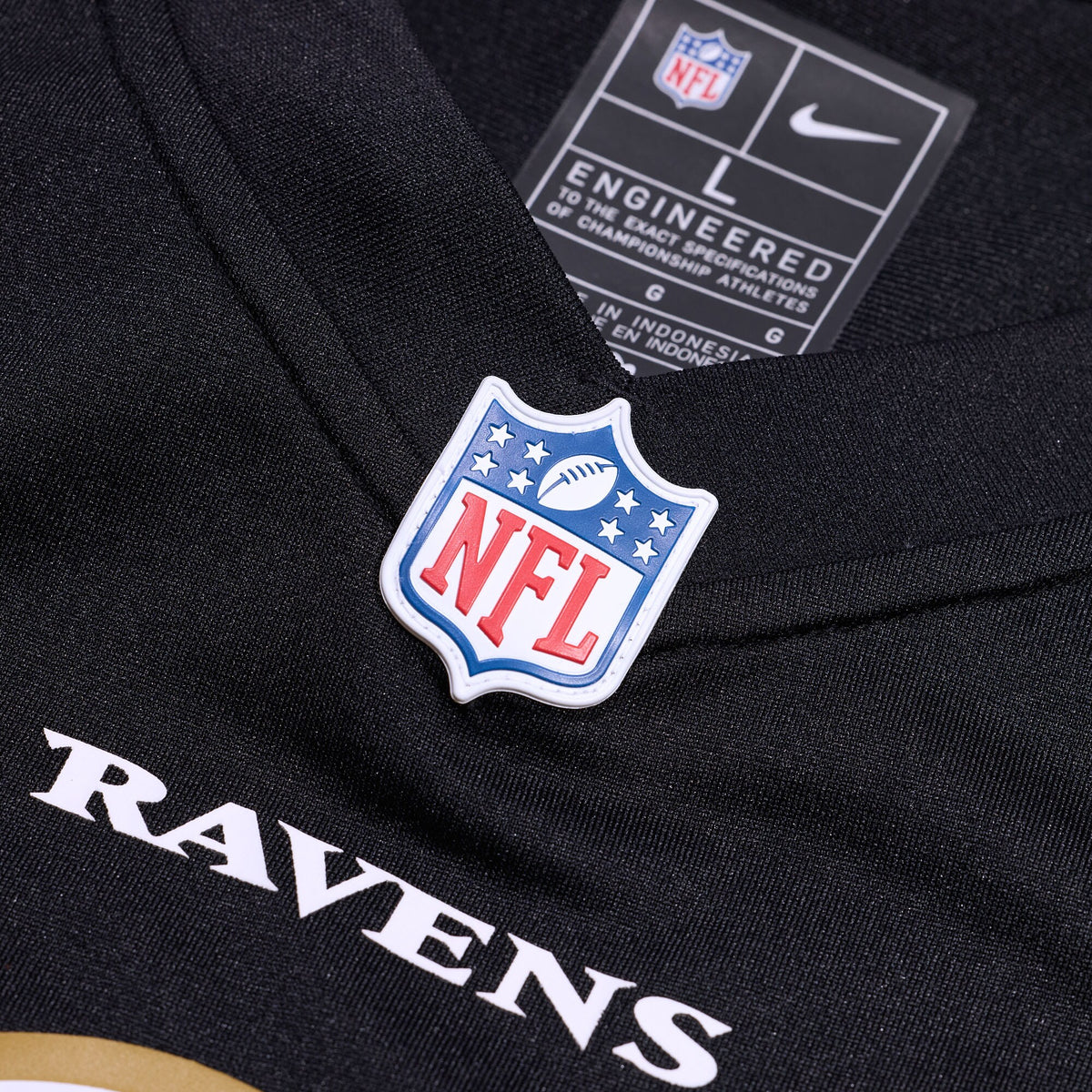 Baltimore Ravens Lamar Jackson Black Alternate Game Jersey