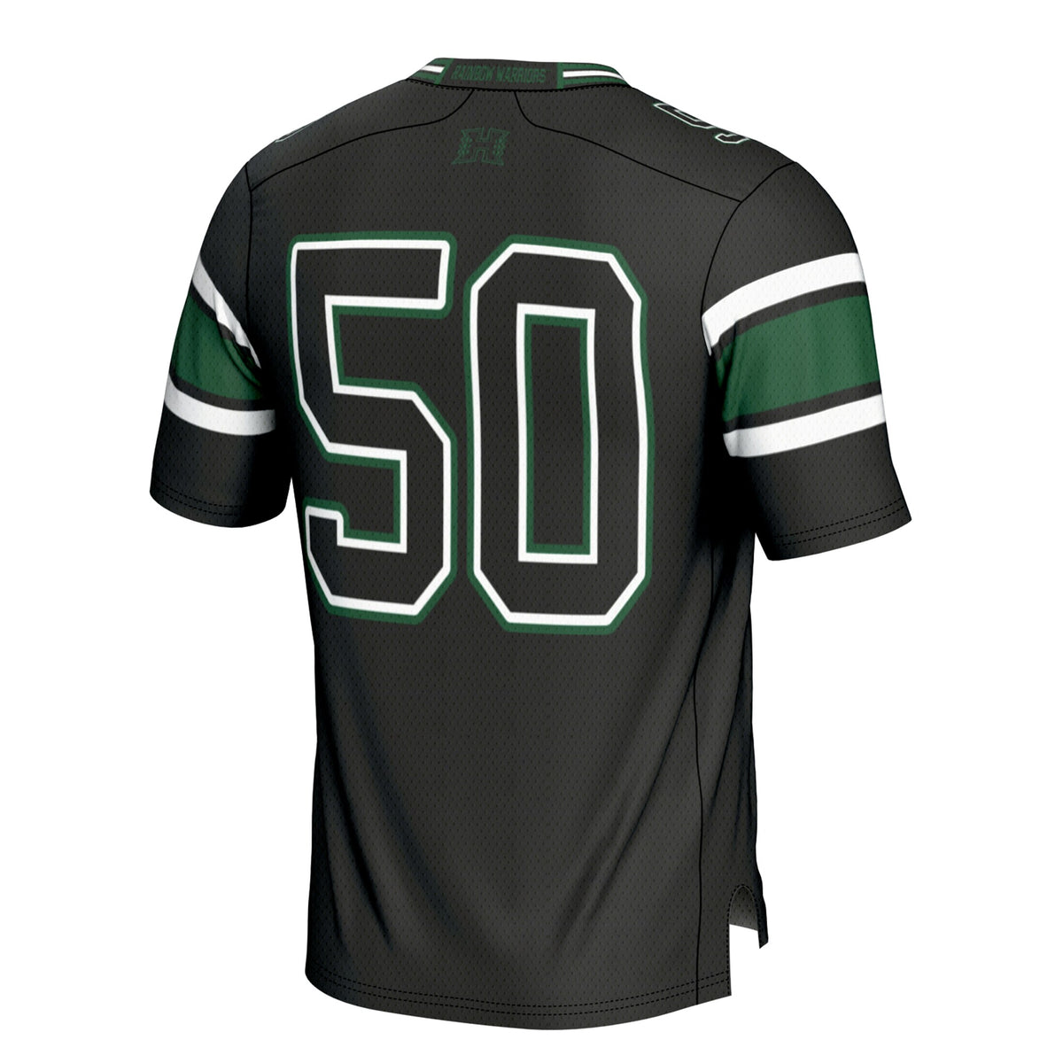 GameDay Greats #1 Black Hawaii Rainbow Warriors Football Jersey