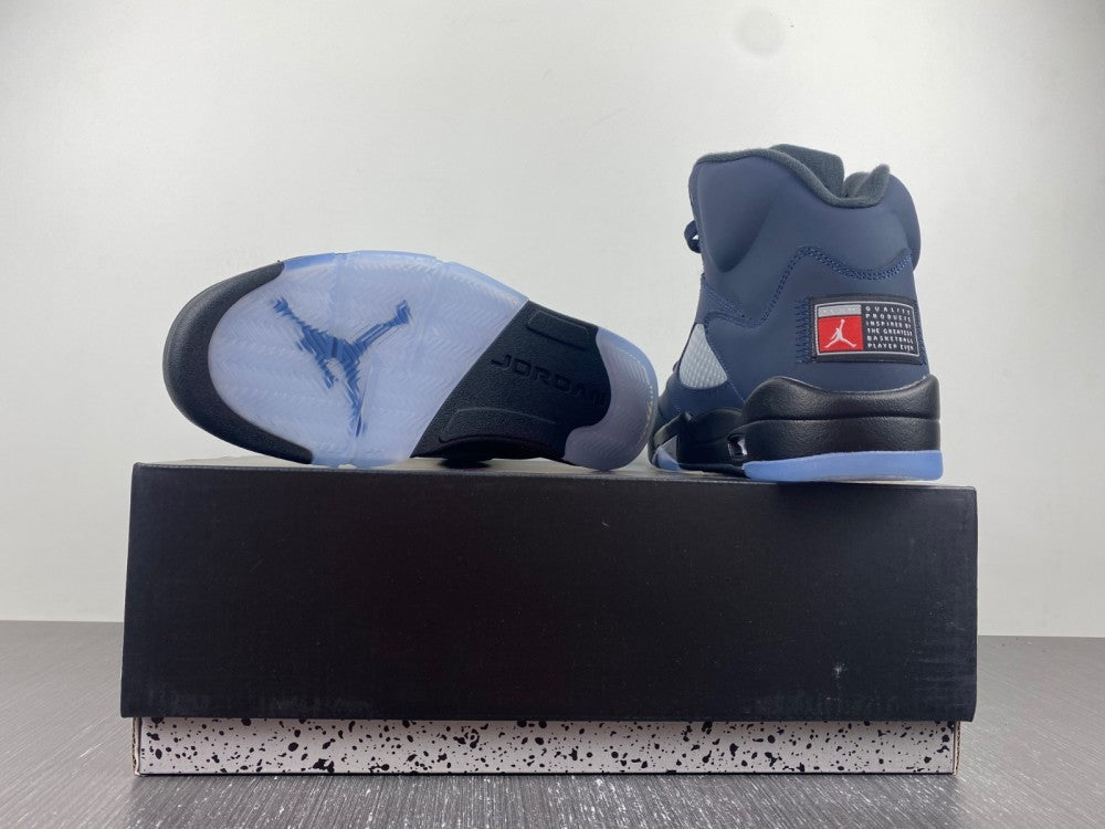 Sneakers, Navy Colorway, Lace Up Design, Casual Gift for Sneaker Fans