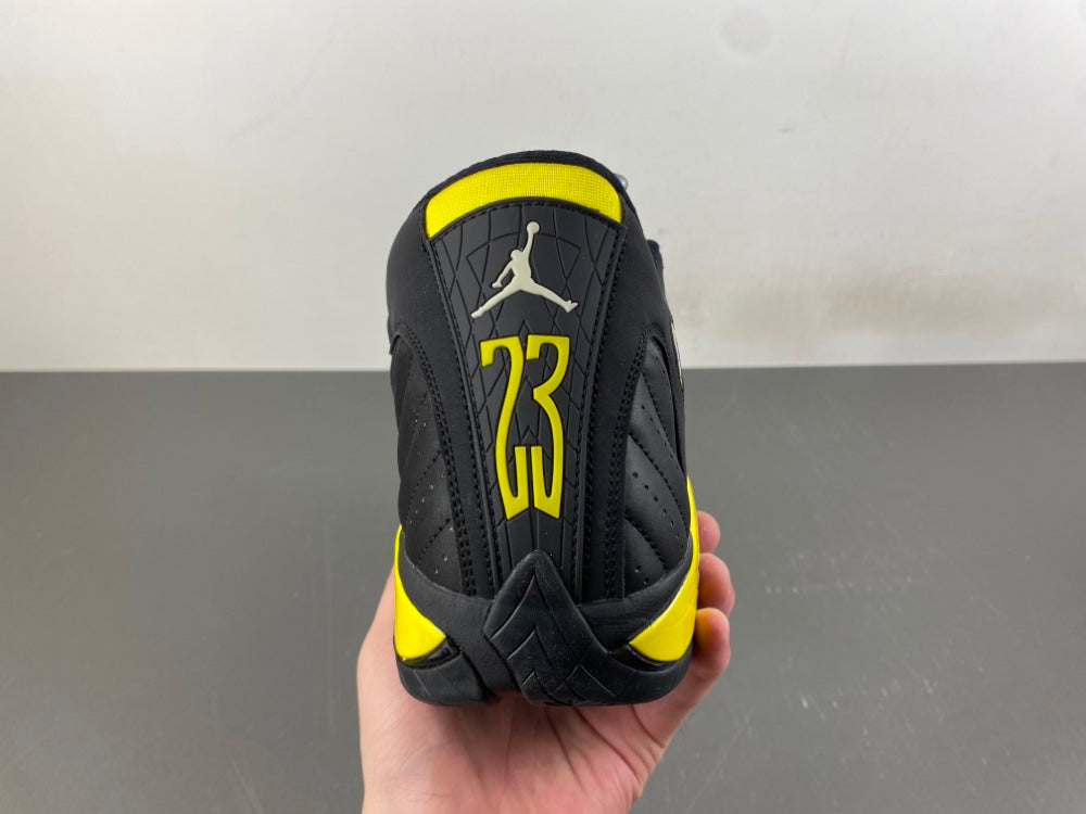Retro Low Top Sneakers, Black Yellow Colorway, Lace Up Design, Casual Gift for Sneaker Fans