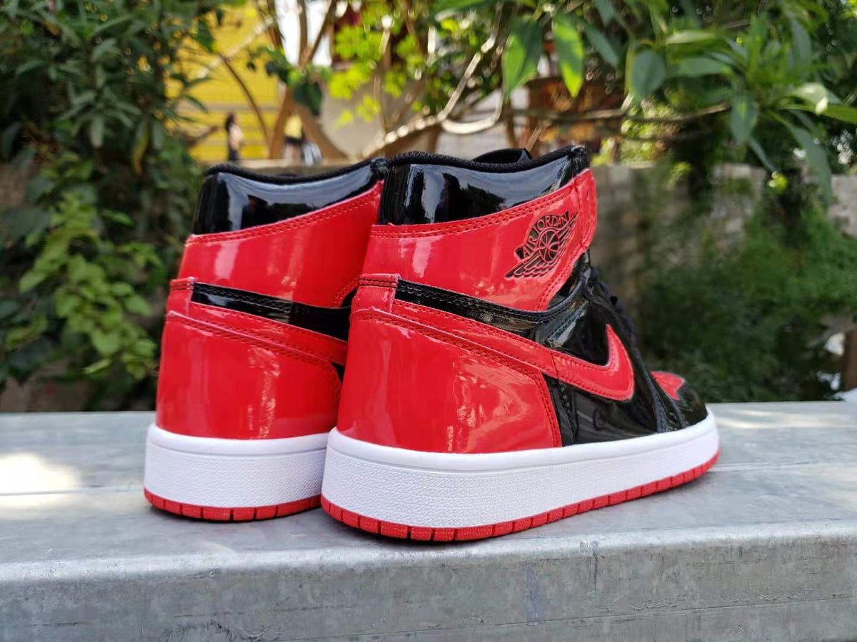 Sneakers, Black Red Colorway, Lace Up Design, Casual Gift for Sneaker Fans