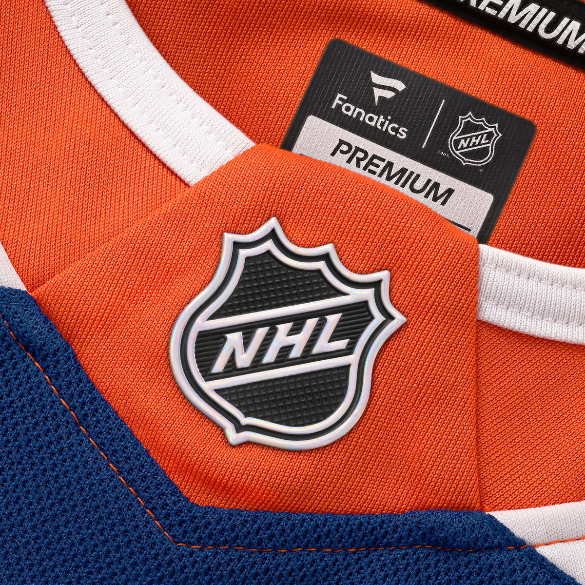 Edmonton Oilers Fanatics Royal Home Premium Custom Jersey
