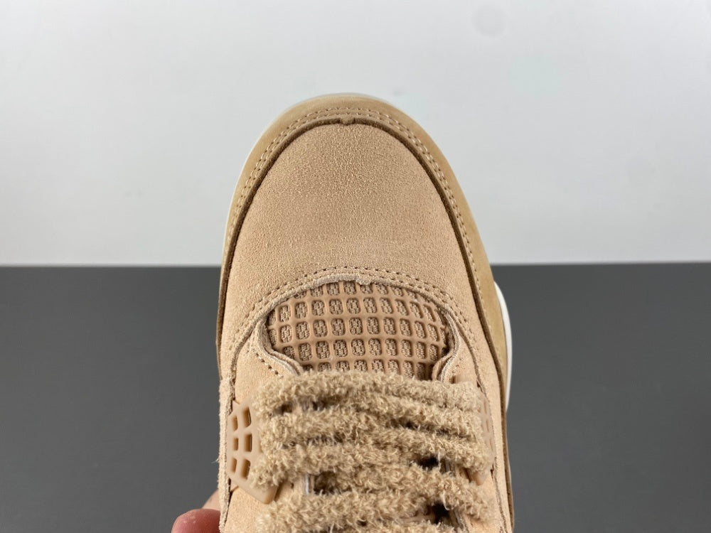 Retro Low Top Sneakers, Beige Colorway, Leather Footwear, Lace Up Design, Casual Gift for Sneaker Fans