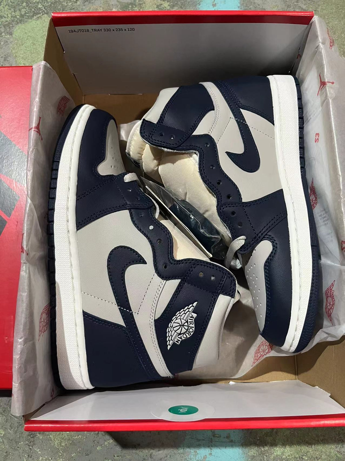 High Top Sneakers, Navy Blue Colorway, Lace Up Design, Casual Gift for Sneaker Fans
