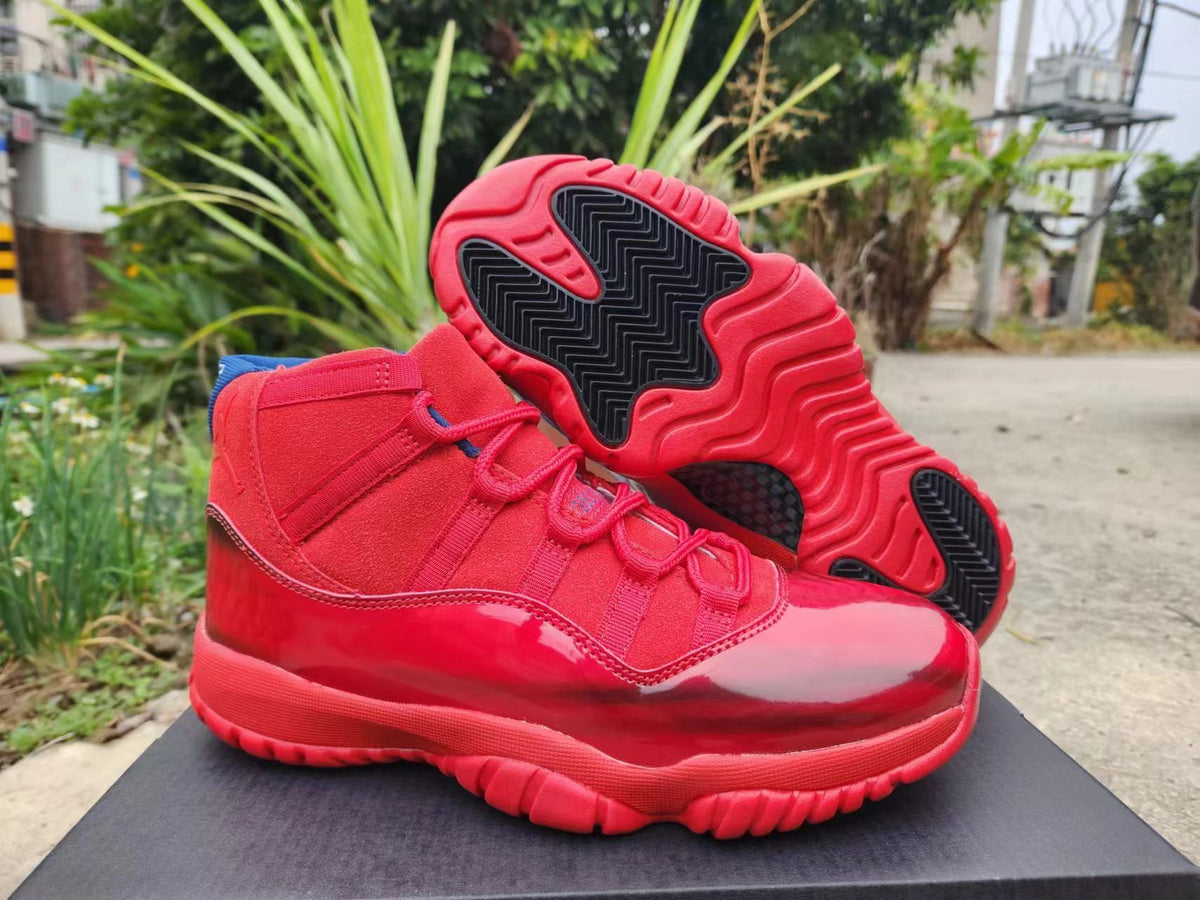 Sneakers, Red Colorway, Lace Up Design, Casual Gift for Sneaker Fans