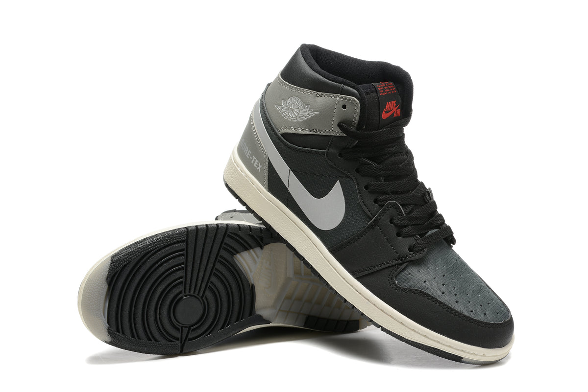 Sneakers, Black Gray Colorway, Lace Up Design, Casual Gift for Sneaker Fans