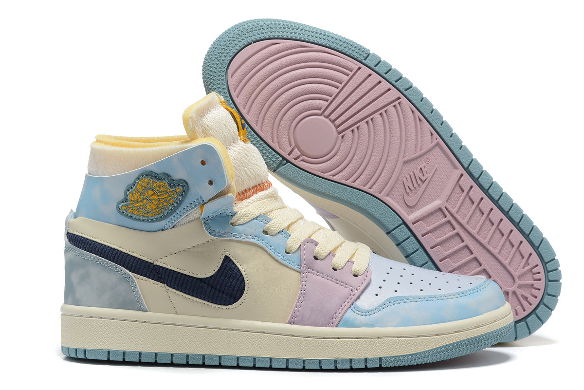 Sneakers, Blue Colorway, Lace Up Design, Casual Gift for Sneaker Fans