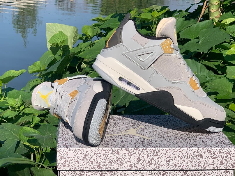 Sneakers, Gray White Colorway, Lace Up Design, Casual Gift for Sneaker Fans