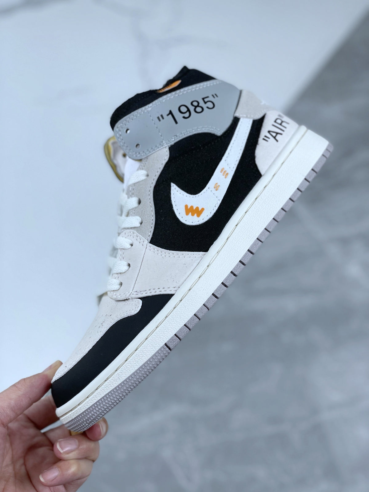 Mid Top Sneakers, White Colorway, Lace Up Design, Casual Gift for Sneaker Fans