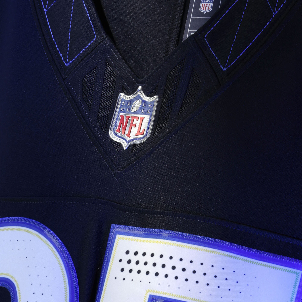 Los Angeles Rams Kyren Williams Midnight Blue 2025 Rivalries Collection Stitched Limited Jersey